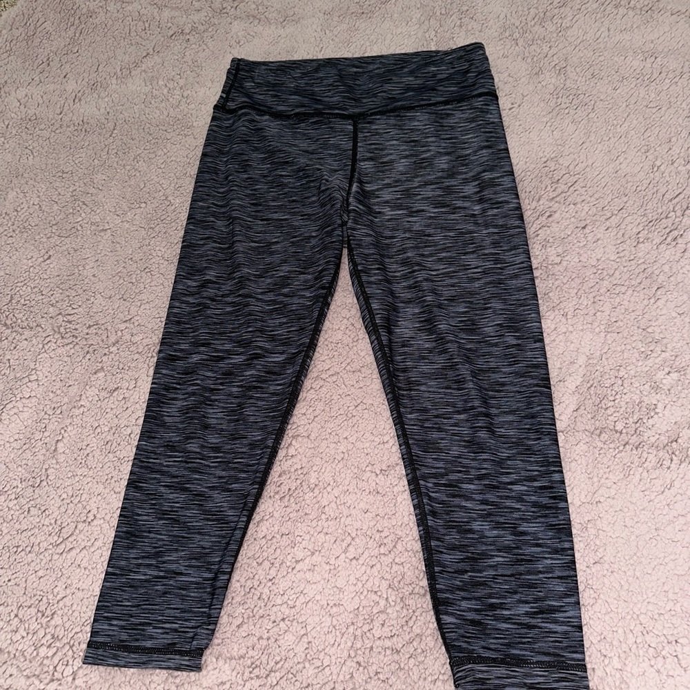 Black/Grey Workout leggings capris